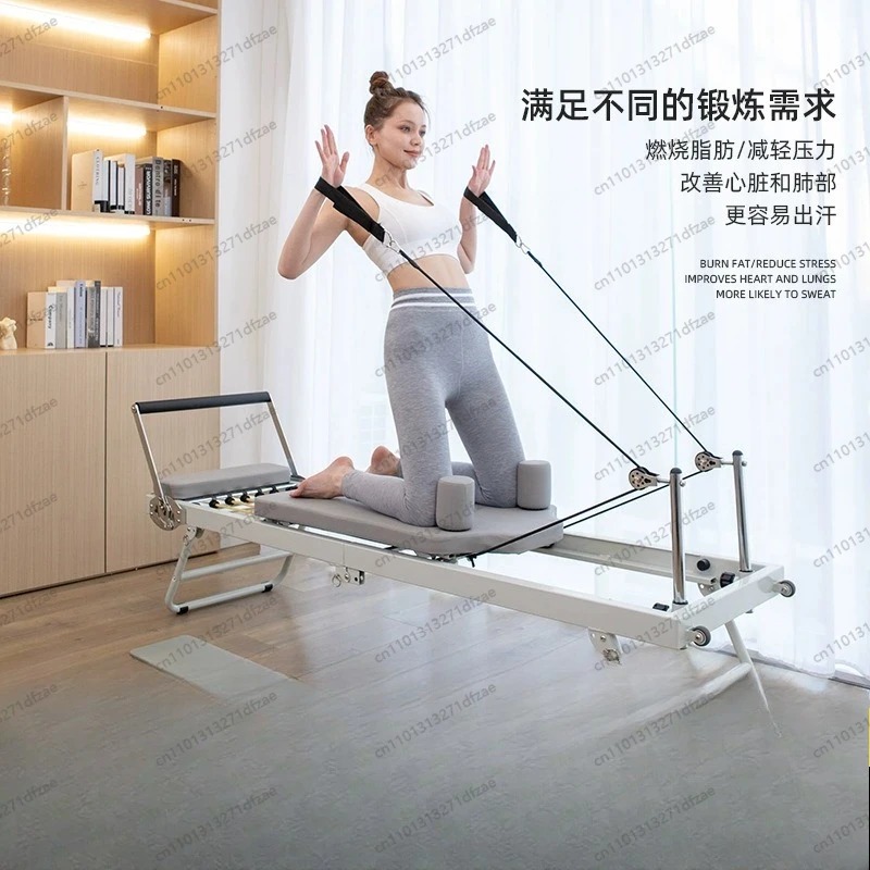 Pilates Yoga Home Workout - Attrezzatura per Pilates Domestico, Letto Yoga