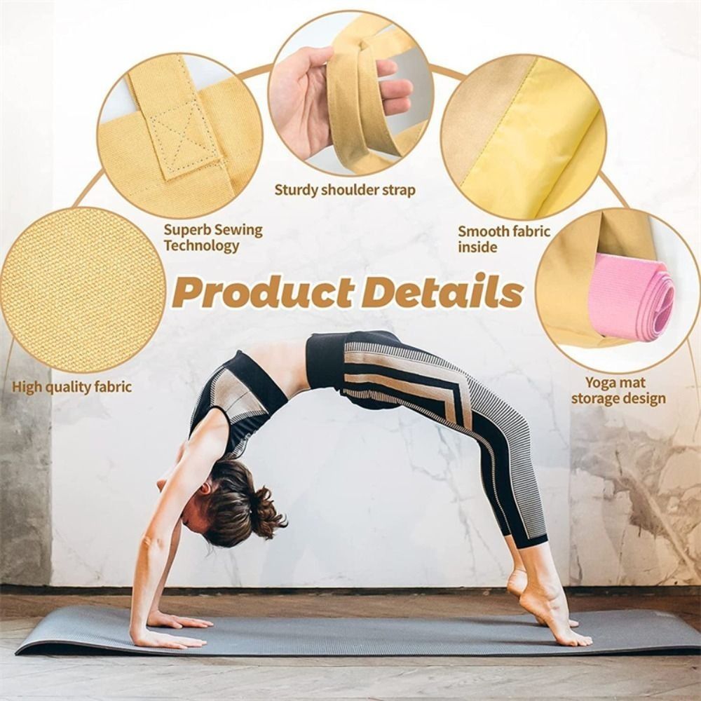 Pilates Yoga Mat Thickness - Borsa per Tappetino Yoga di Grande