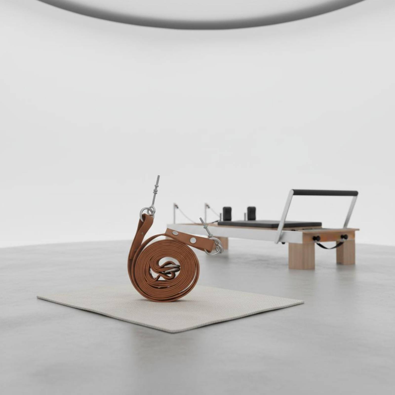 Pilates & Yoga Unleashed Studio Tuckahoe - Cinghia a Doppio Anello per Reformer,