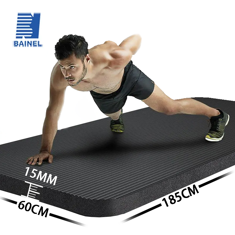 Pilates Yoga Mat Thickness - Tappetino da yoga antiscivolo extra spesso