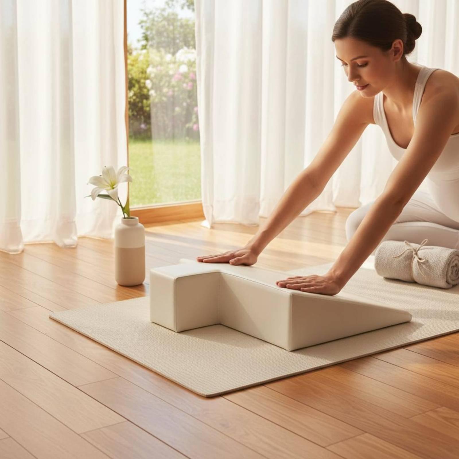 Pilates & Yoga Unleashed Studio Tuckahoe - Cuscino di Supporto per Maternità in