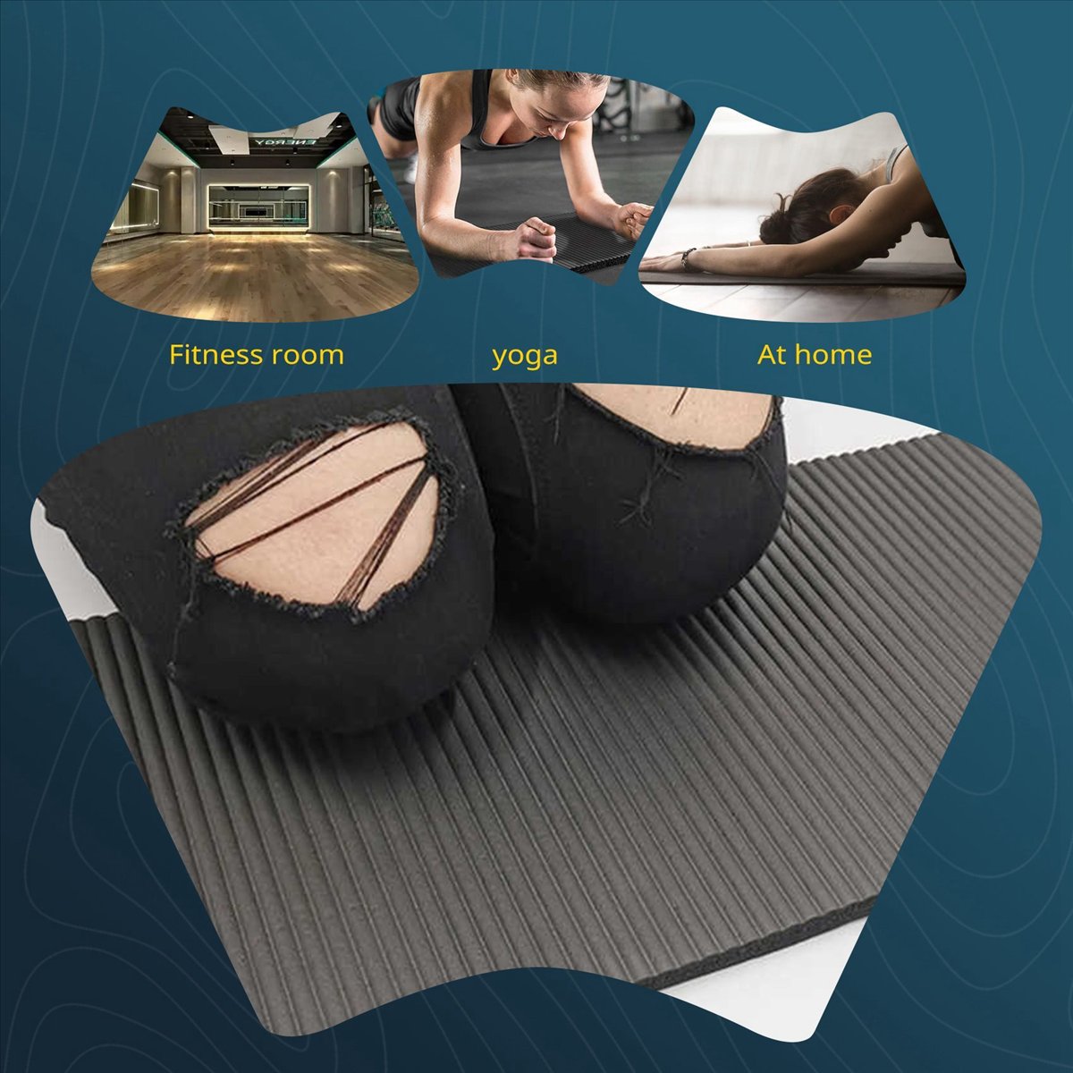 Tappetino Yoga Doings Spesso 1 - Pilates Yoga Mat Thickness recensione e prezzo