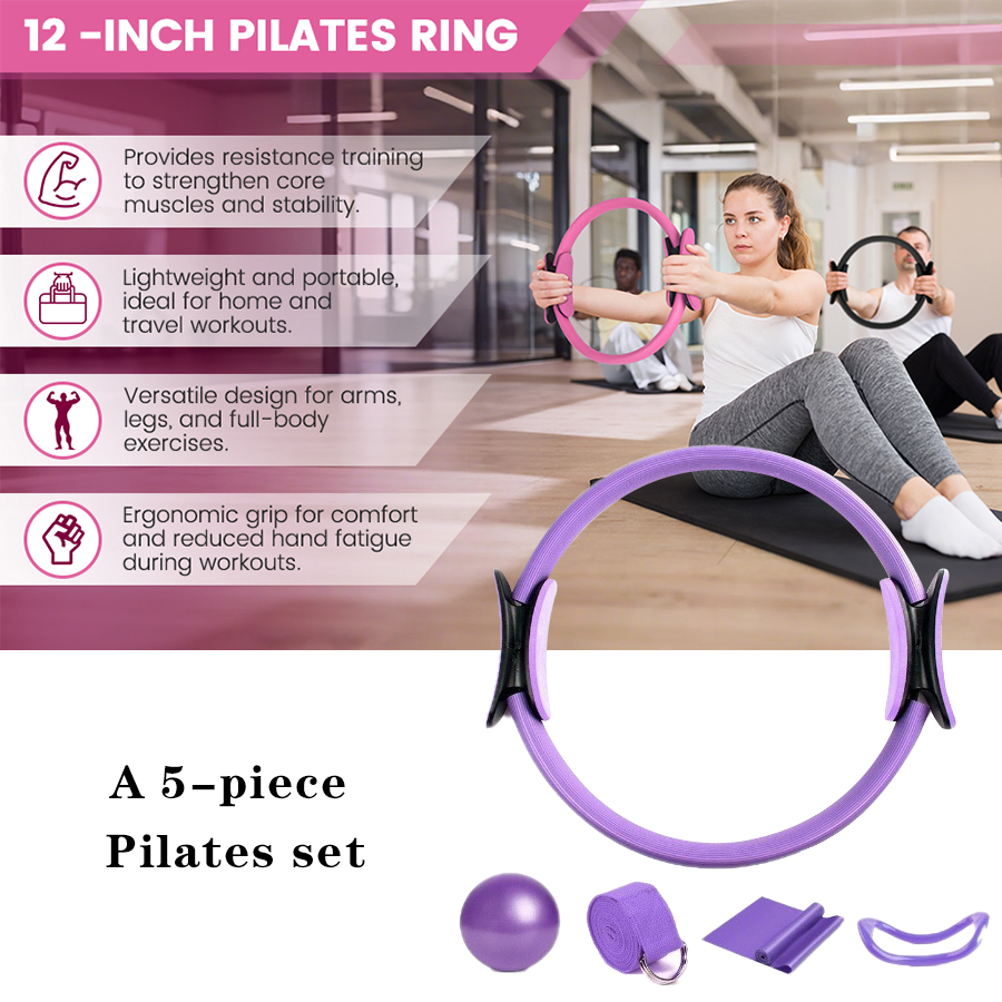LOGO personalizzato 5 pezzi pa - Pilates Yoga Home Workout recensione e prezzo