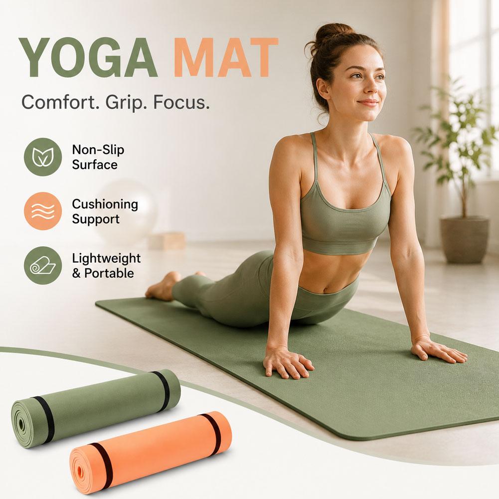 Tappetino spesso per yoga, tap - Pilates Yoga Mat Thickness recensione e prezzo