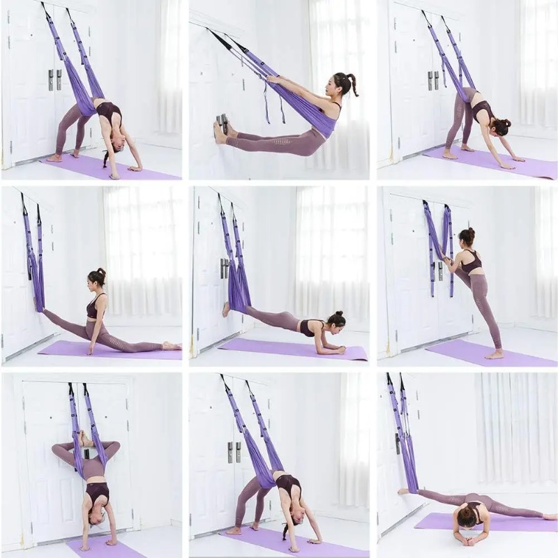 Set Amaca Regolabile per Yoga  - Pilates Yoga Aerial recensione e prezzo