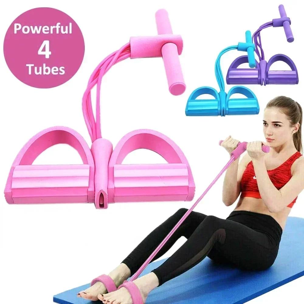Fasce elastiche con fascia di  - Pilates Yoga Home Workout recensione e prezzo